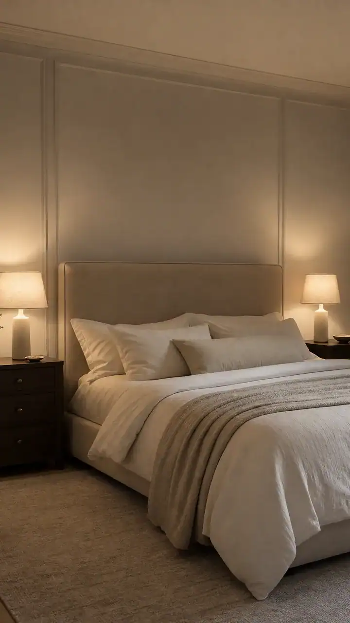 4. Swap One Big Lamp For 3 Smaller Lamps