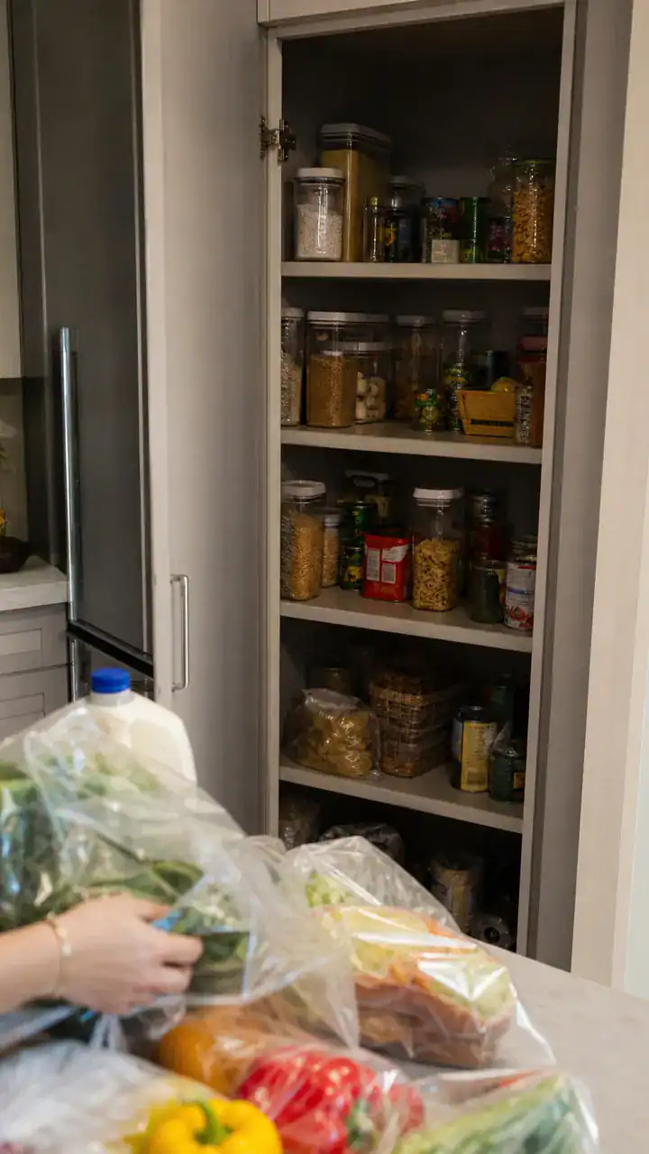 5. Buying Groceries Without Checking What's Already In The Pantry