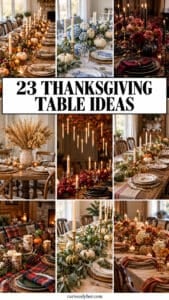 23 Thanksgiving Table Ideas So Pretty Your Guests Will Take Photos 23 Thanksgiving table ideas