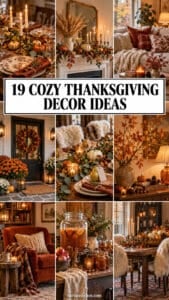 19 Thanksgiving Decor Ideas So Cozy Nobody Will Want to Leave Cozy Thanksgiving Decor Ideas Collage