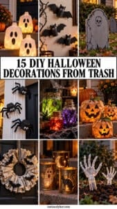 15 Unbelievable DIY Halloween Decorations Made From Trash DIY Halloween decor from household trash