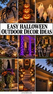19 Striking Easy Halloween Decor Ideas That Steal the Whole Street Easy Halloween Outdoor Decor Ideas