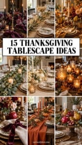 15 Mind-Blowing Thanksgiving Tablescape Ideas That Look Straight Out Of A Magazine Nine elegant Thanksgiving tablescape ideas
