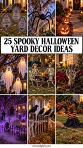 25 Head-Turning Halloween Yard Decorations That Make Your Home the Talk of the Street Spooky Halloween Yard Decor Ideas