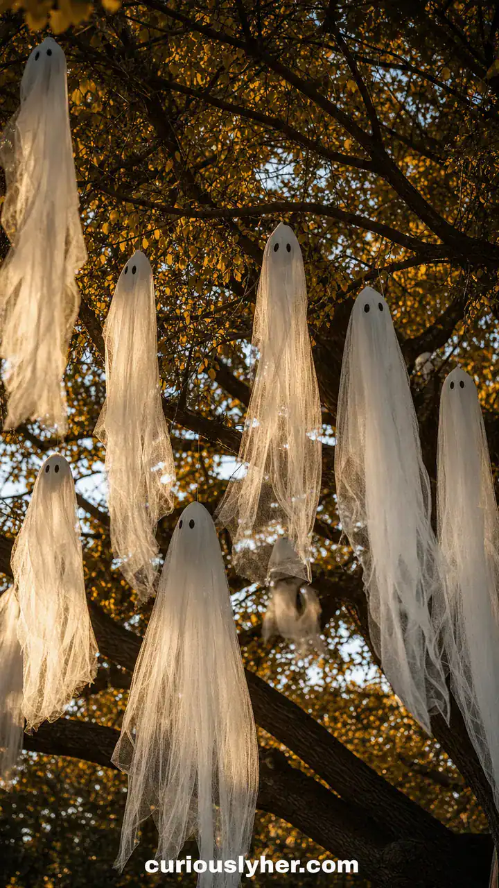 4. A Tree Full of Floating Ghosts Swaying in the Breeze