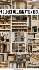 19 Closet Organization Ideas That Make It Feel Twice as Big 19 Closet Organization Ideas That Make It Feel Twice as Big