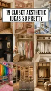19 Closet Aesthetic Ideas So Pretty You’ll Leave the Door Open 19 Closet Aesthetic Ideas So Pretty You’ll Leave the Door Open