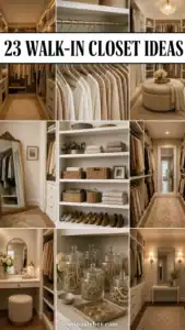 23 Walk-In Closet Ideas That Make Your Closet Feel Like a Peaceful Little Escape 23 Walk-In Closet Ideas That Make Your Closet Feel Like a Peaceful Little Escape